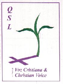 Voz Cristiana auf 21500 kHz vom 03. August 99.