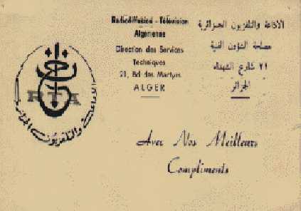 Radio Algerien  vom 26.01.1968