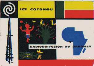 Radio  Dahomey    vom 12.07.1966
