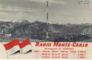 Radio Monte Carlo  vom 12.05.1968