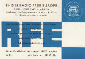Radio free Europa  vom 21.01.1968