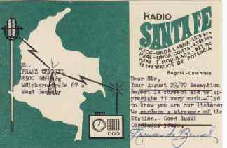Radio Santa Fee vom 29.08.1970