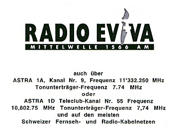 Radio Eviva, vom 03. März 1997