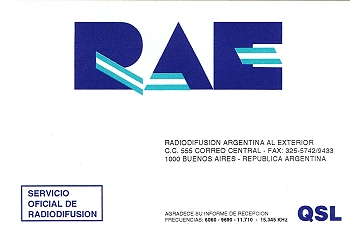 Radio RAE, vom 06. August 1997