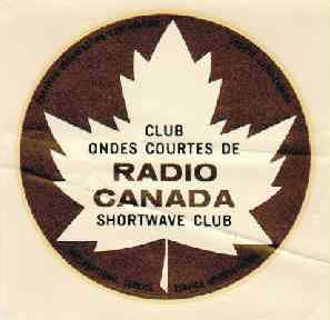Radio Canada   Aufkleber  1968