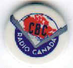Radio Canada  Anstecknadel  1968