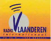 Aufkleber  von Radio Vlaandern 1998